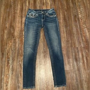 Vigoss skinny jeans. Dark denim